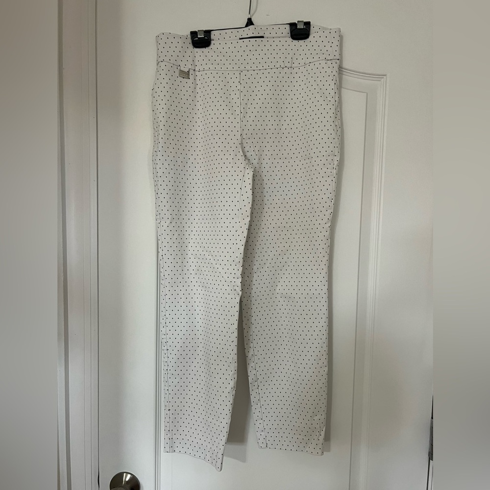 Premise Black and White Polka Dot Fabric